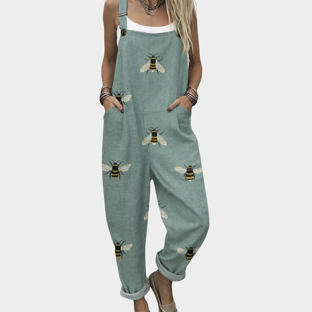 Mono estampado corte holgado