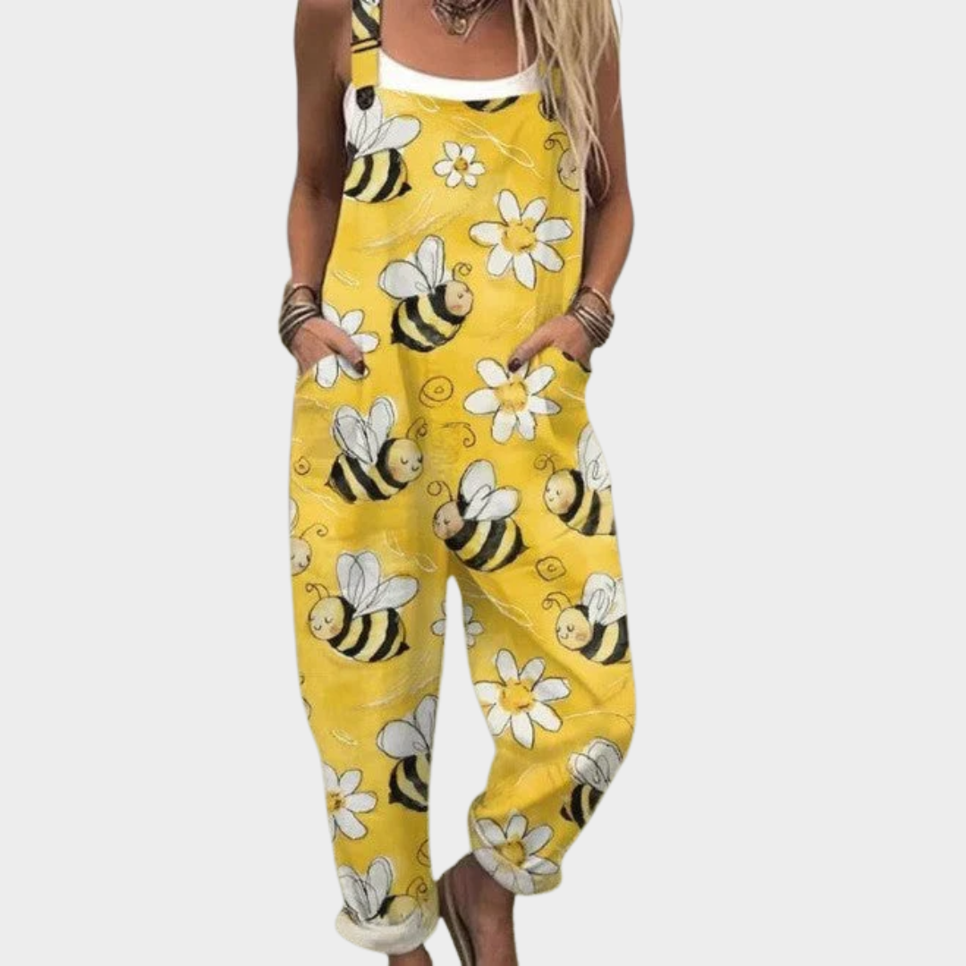 Mono estampado corte holgado