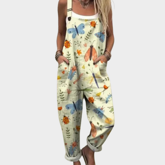 Printed Loose Fit Jumpsuit