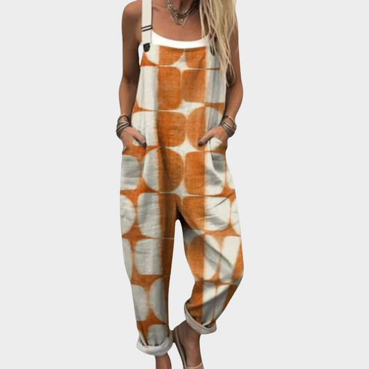Printed Loose Fit Jumpsuit