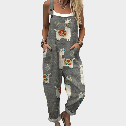 Mono estampado corte holgado