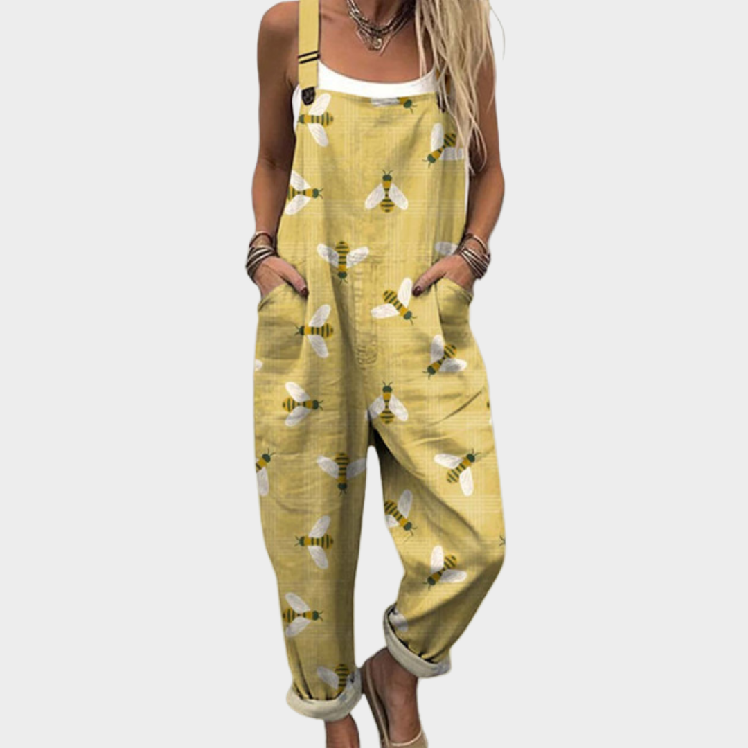 Mono estampado corte holgado