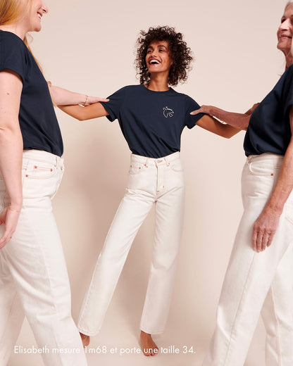 Jeans efecto favorecedor – crudo