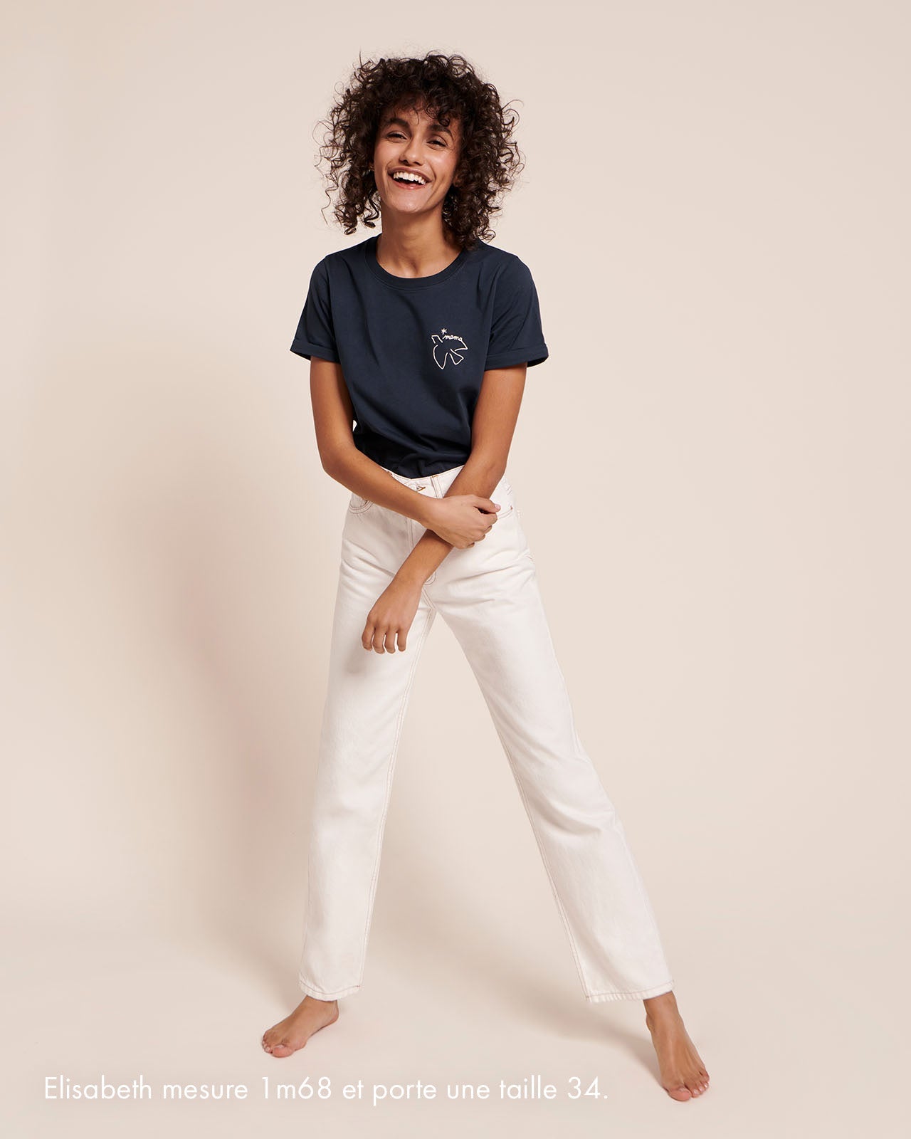 Jeans efecto favorecedor – crudo