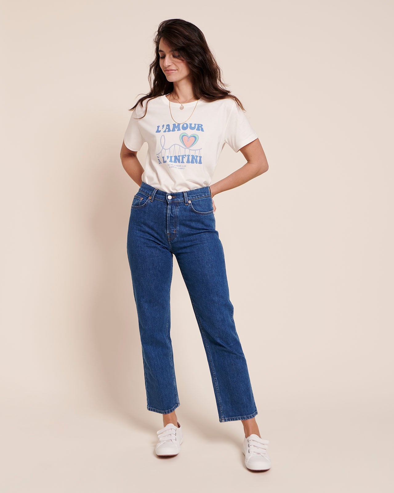 Jeans efecto favorecedor – índigo