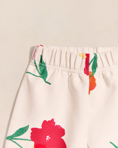 Pantalones de algodón orgánico Palou – ramo de anémonas