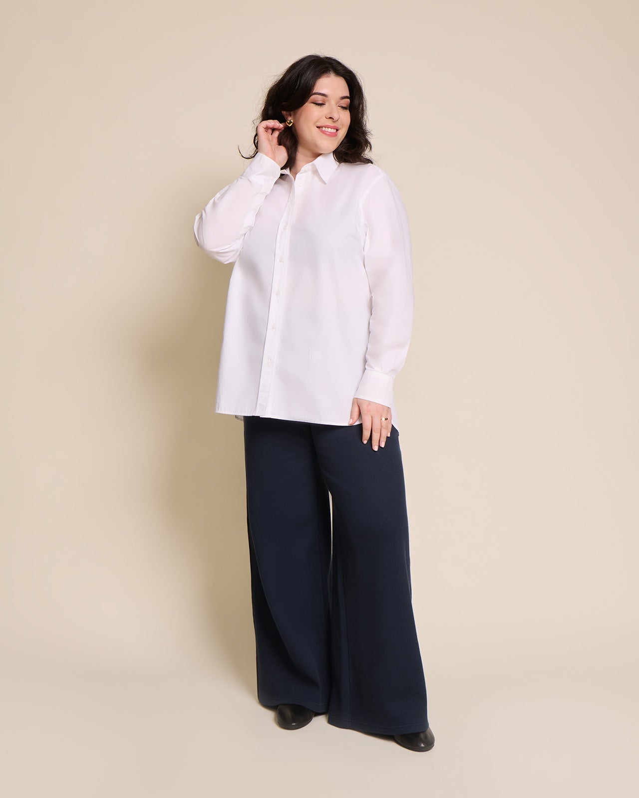 Pantalones de algodón orgánico – flores montaña