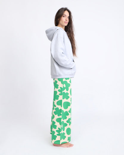 Pantalones de algodón orgánico – estampado corazón