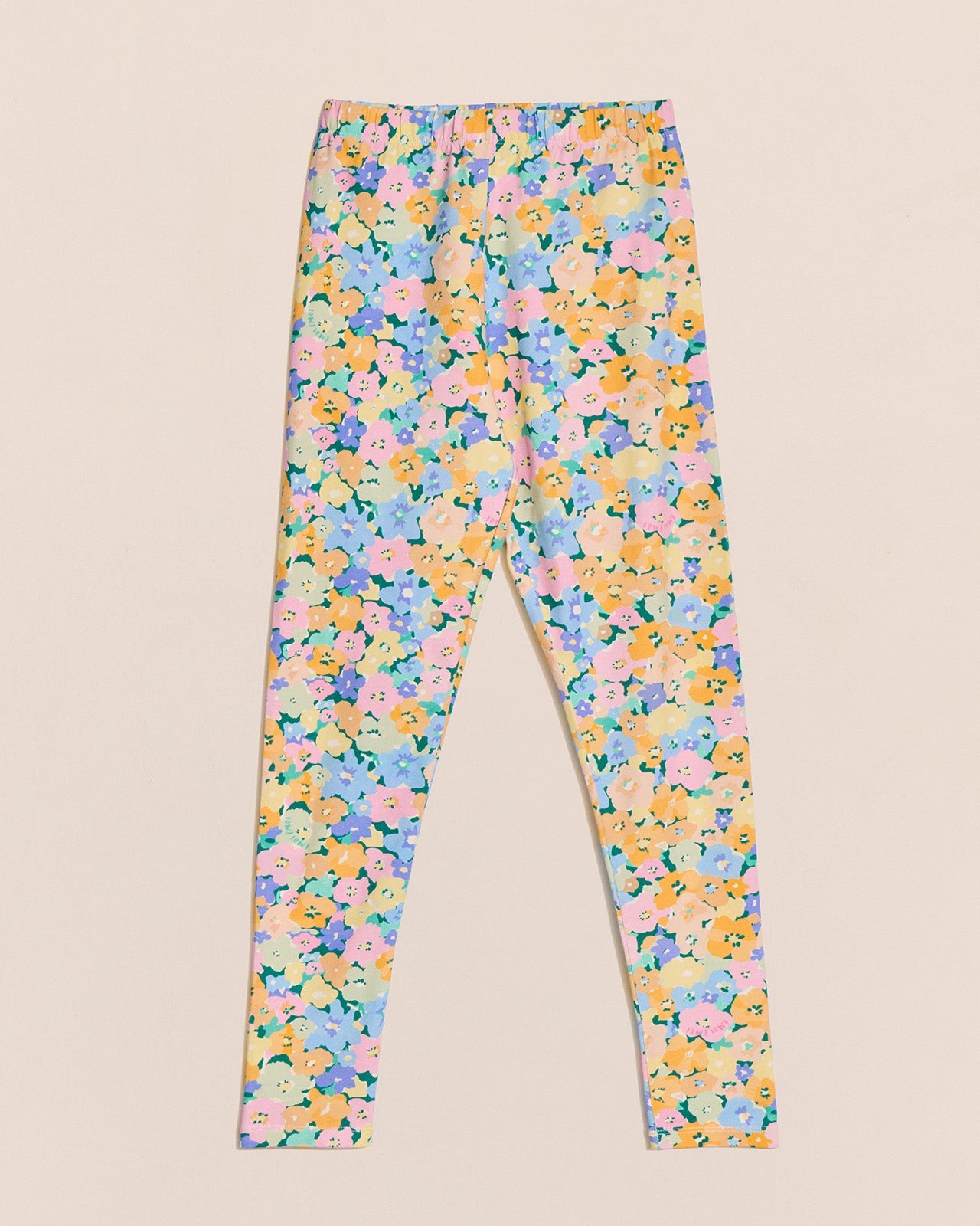 Short ciclista de algodón orgánico Calvi – flores montaña