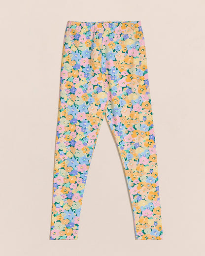 Short ciclista de algodón orgánico Calvi – flores montaña