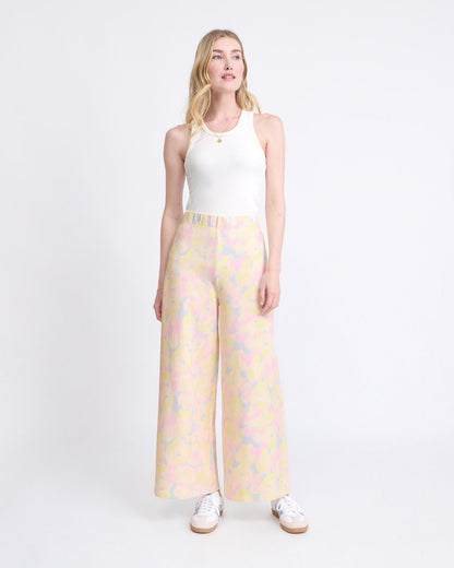 Pantalones de algodón orgánico – flores dream