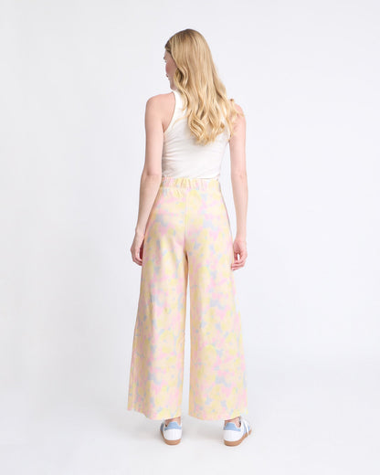 Pantalones de algodón orgánico – flores dream