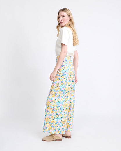 Leggings de algodón orgánico Lola – flores montaña