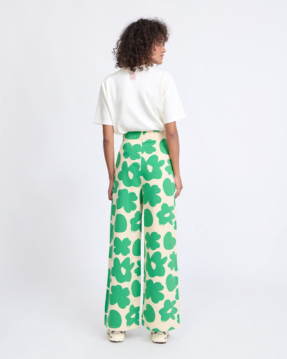 Pantalones de algodón orgánico – estampado corazón