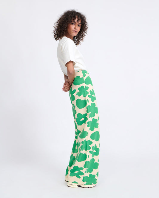Pantalones de algodón orgánico – estampado corazón