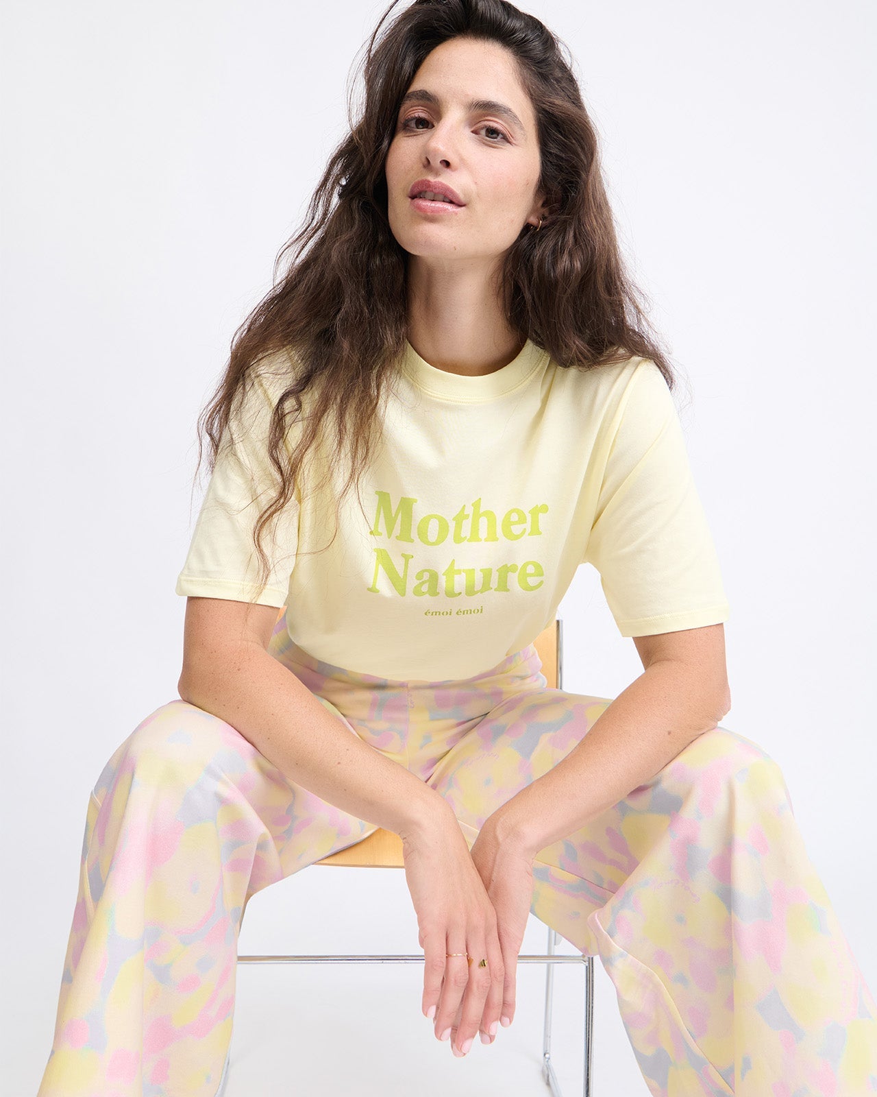 Pantalones de algodón orgánico – flores dream