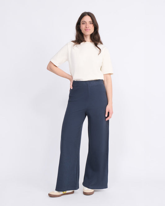 Pantalones de algodón orgánico – flores montaña