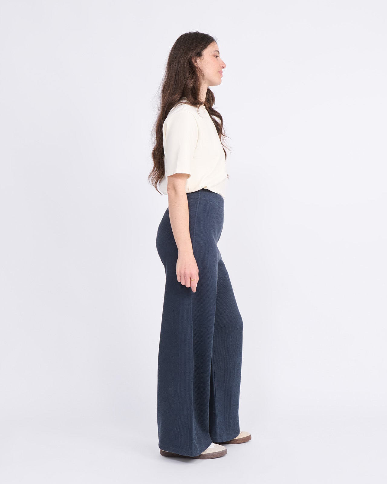 Pantalones de algodón orgánico – flores montaña