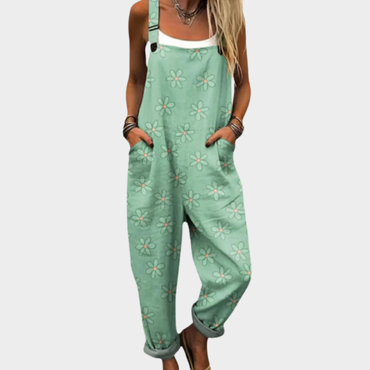 Printed Loose Fit Jumpsuit