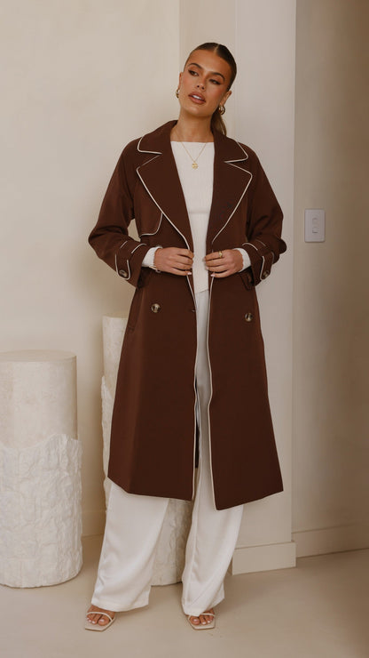 Gabardina Blanca – espresso