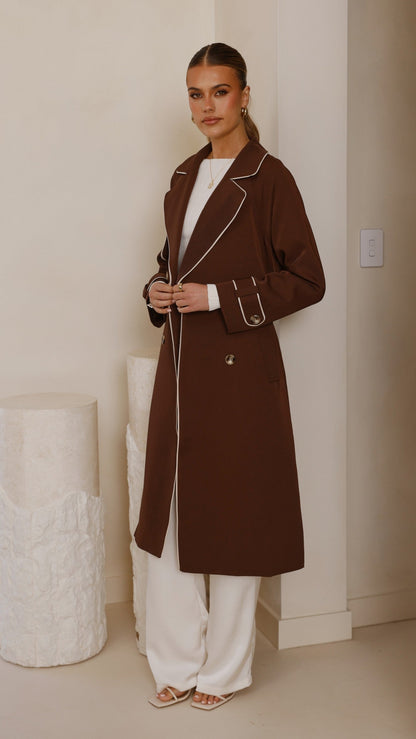 Gabardina Blanca – espresso
