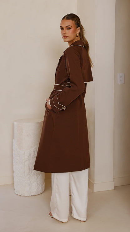 Gabardina Blanca – espresso