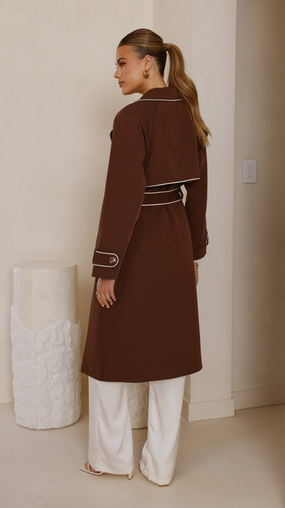 Gabardina Blanca – espresso