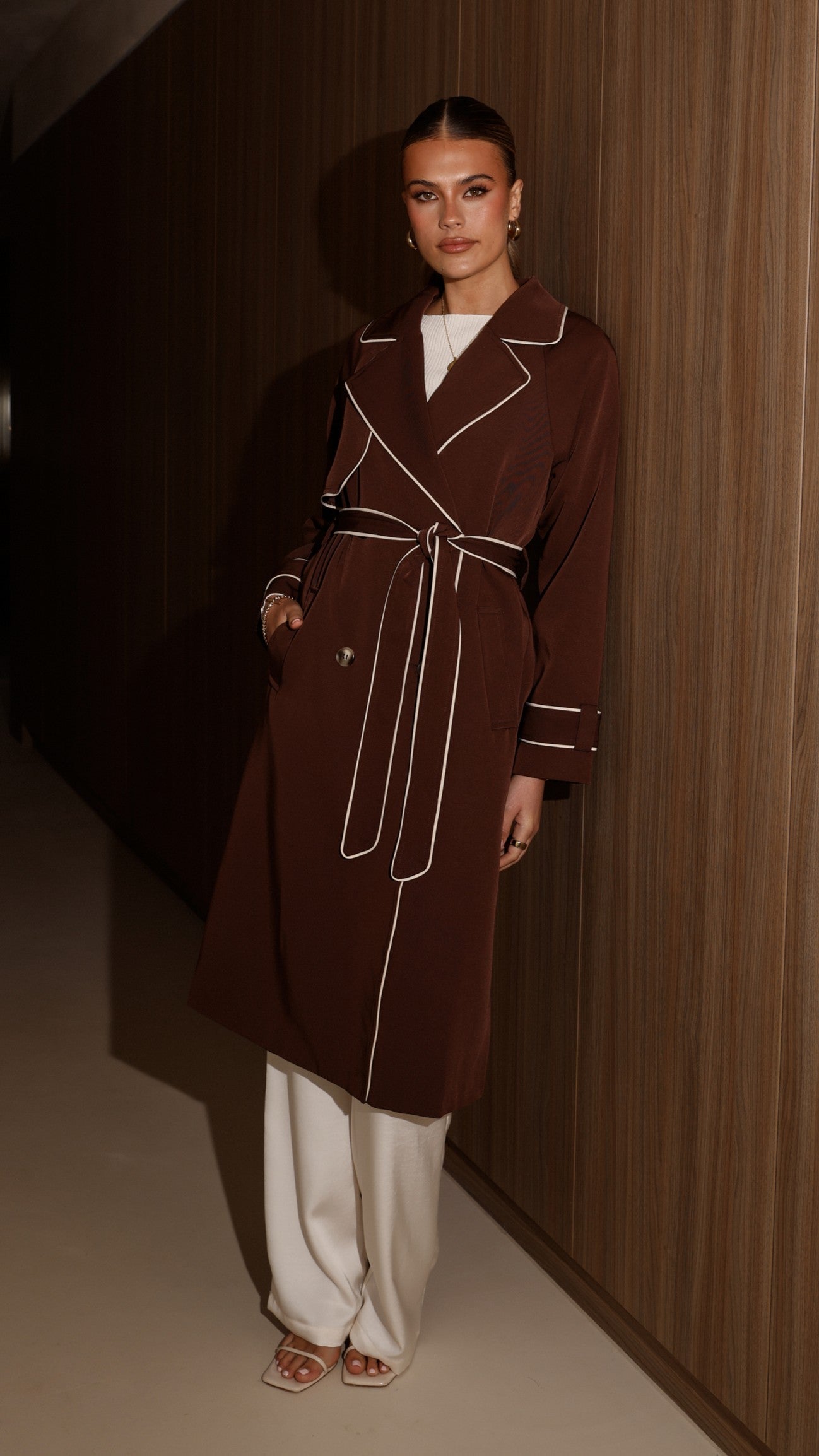 Gabardina Blanca – espresso