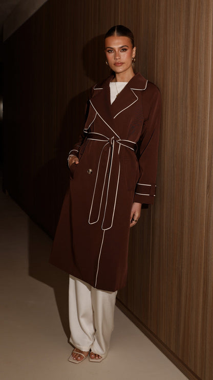 Gabardina Blanca – espresso
