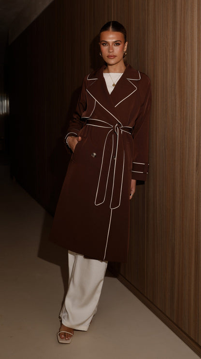Gabardina Blanca – espresso