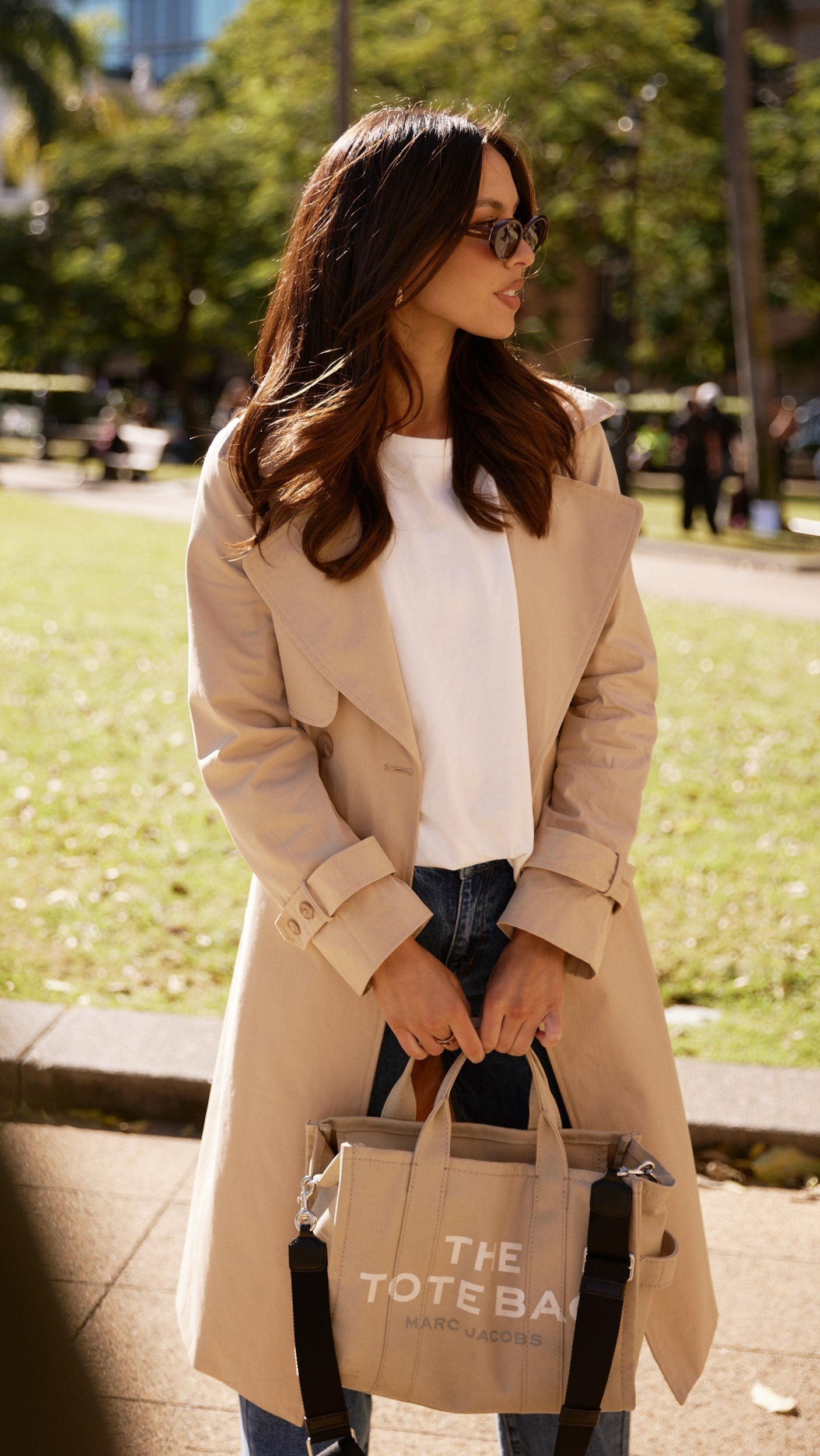 Gabardina Byron – camel