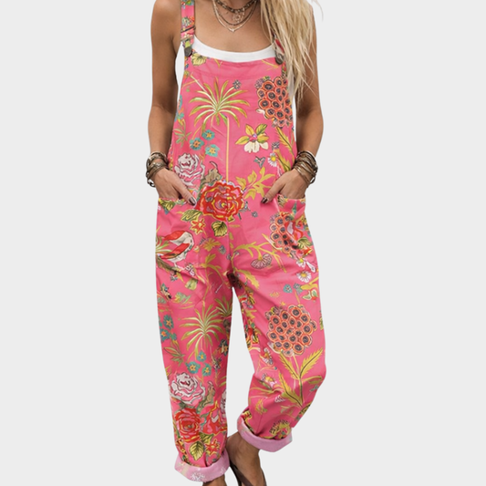 Printed Loose Fit Jumpsuit