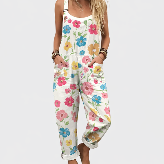Printed Loose Fit Jumpsuit