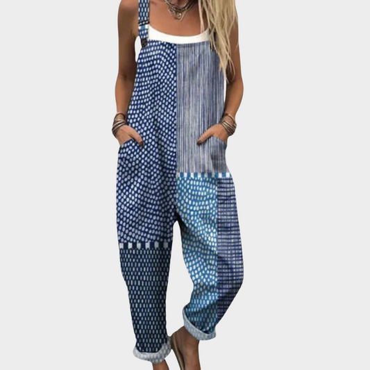 Printed Loose Fit Jumpsuit
