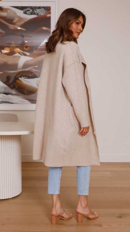 Chaqueta Kacela – beige avena