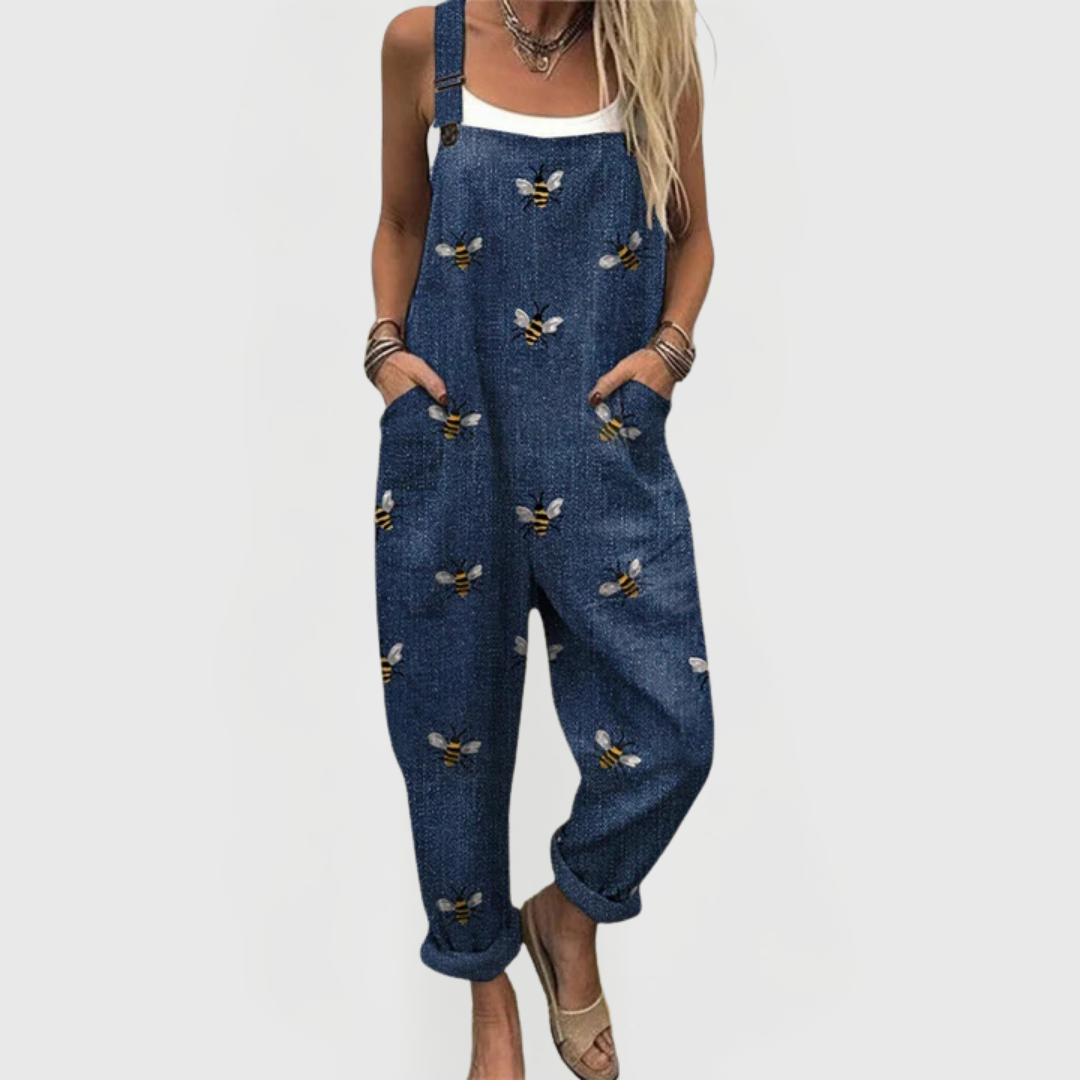 Mono estampado corte holgado