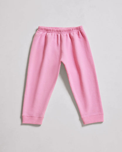 Pantalones de algodón orgánico Pia – rosa