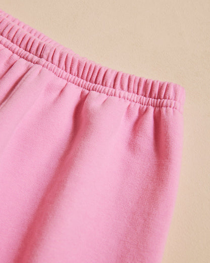 Pantalones de algodón orgánico Pia – rosa