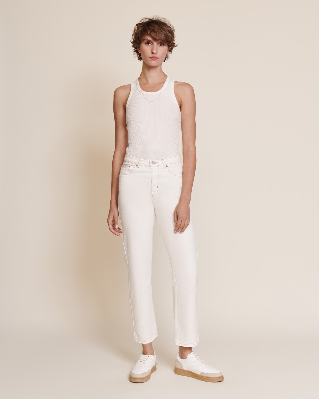 Jeans efecto favorecedor – crudo
