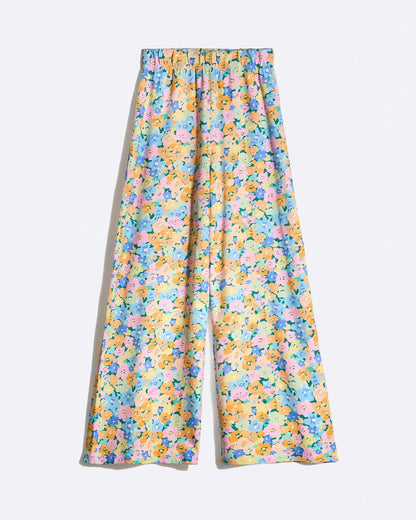 Leggings de algodón orgánico Lola – flores montaña