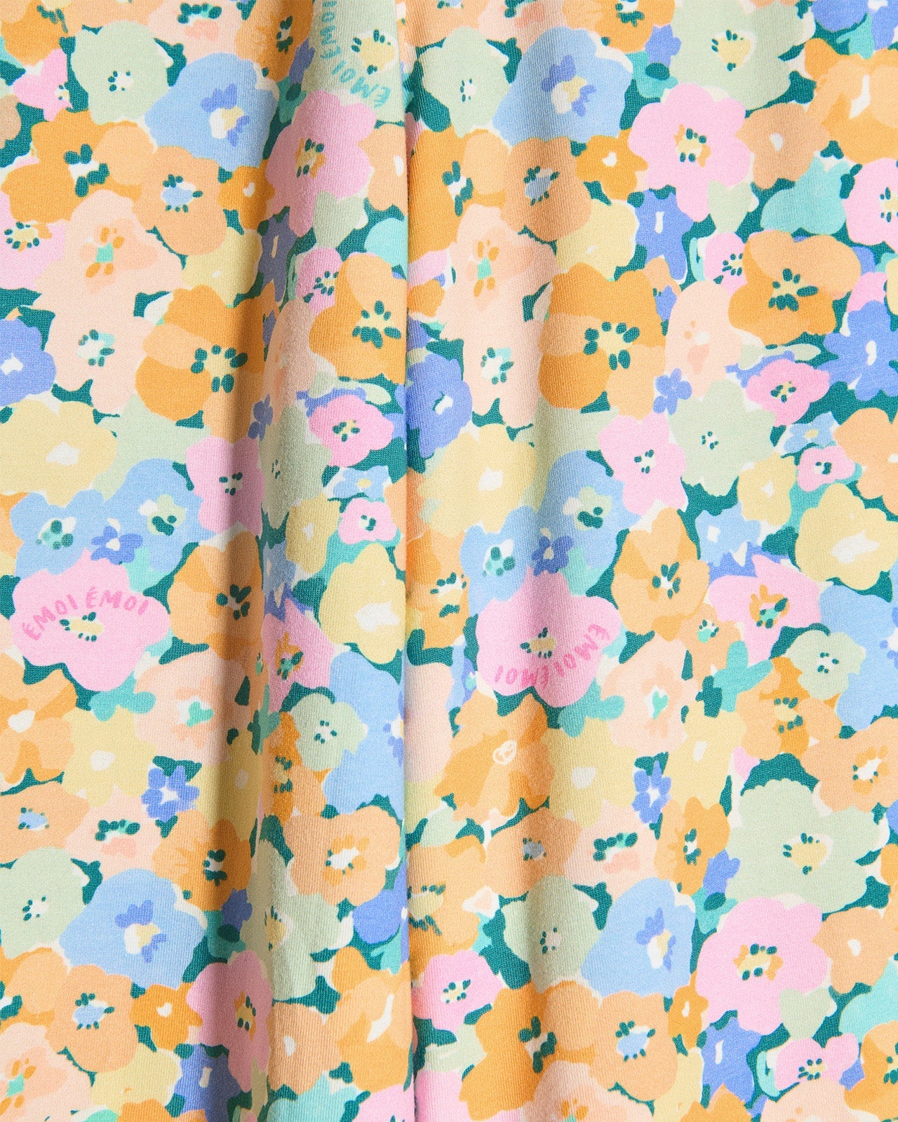 Leggings de algodón orgánico Lola – flores montaña