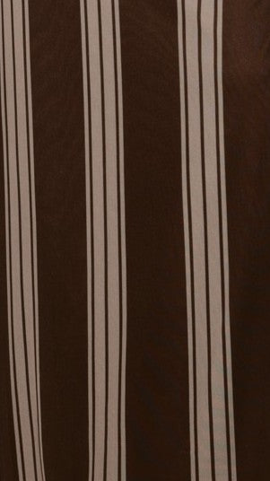 Vestido maxi Bria – rayas chocolate