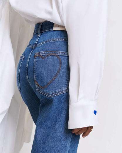 Jeans efecto favorecedor – índigo