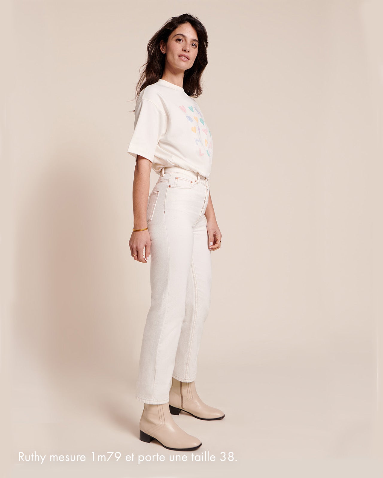 Jeans efecto favorecedor – crudo
