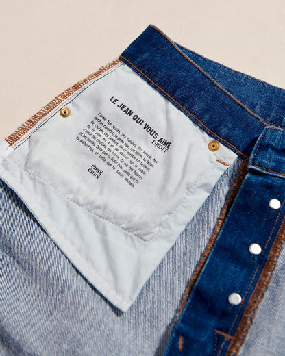 Jeans efecto favorecedor – índigo