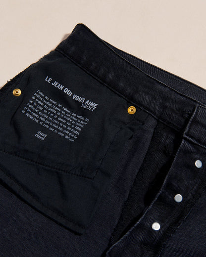 Jeans efecto favorecedor – negro desgastado