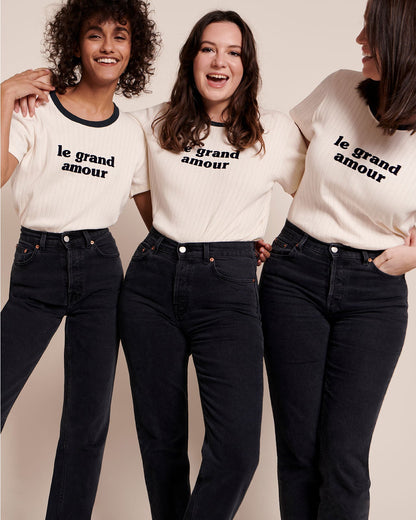 Jeans efecto favorecedor – negro desgastado