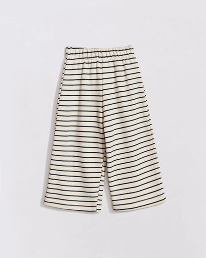 Pantalones de algodón orgánico Palou – a rayas
