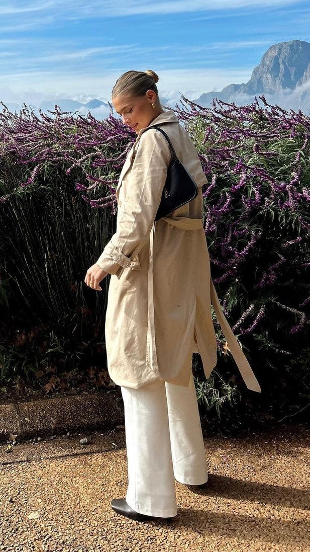 Gabardina Byron – camel