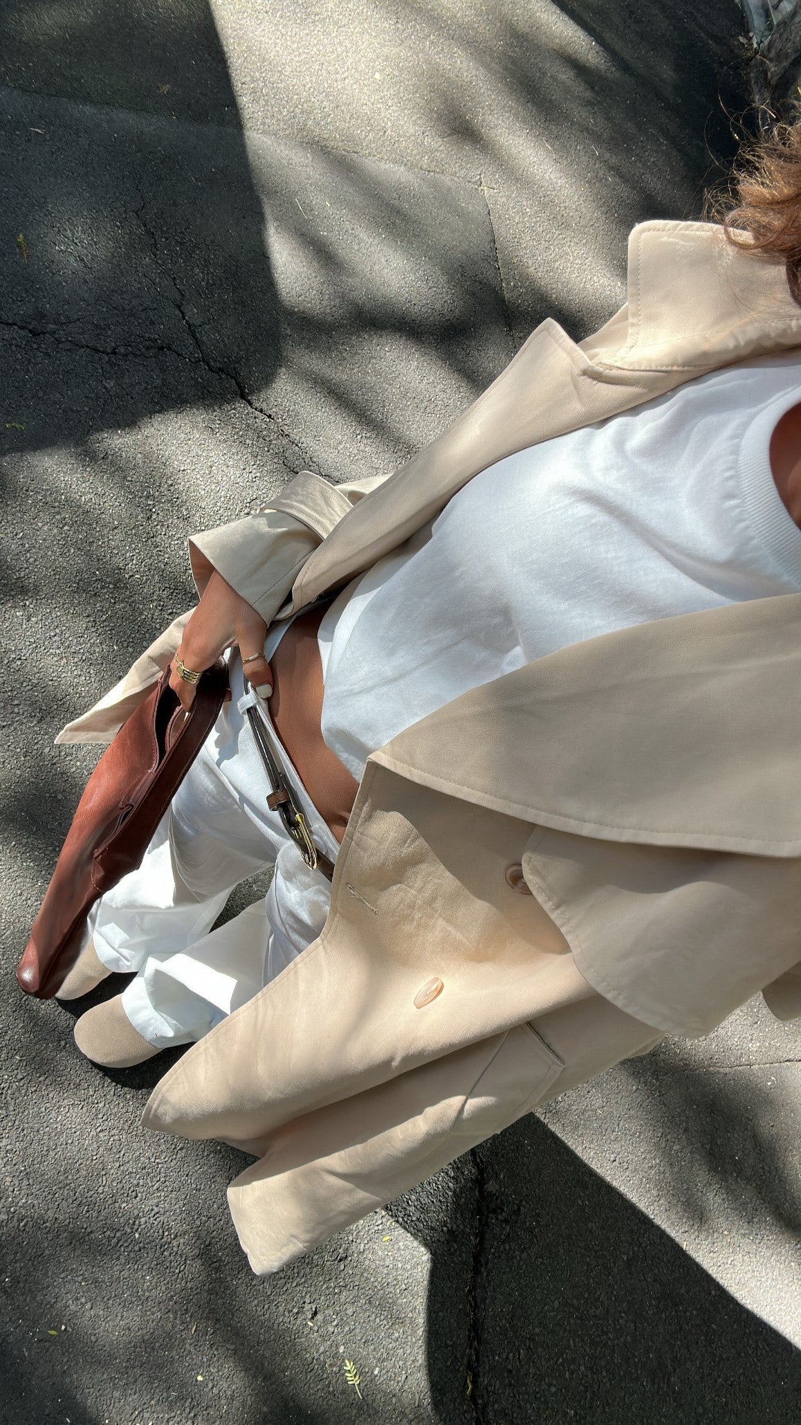 Gabardina Byron – camel